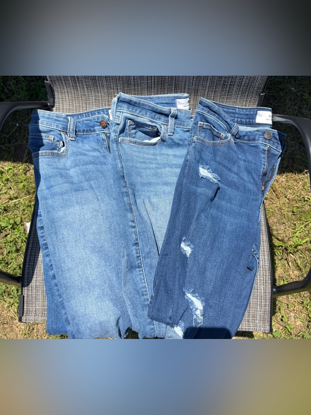 Women’s Blue Denim Jeans - Classic and Distressed Styles